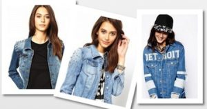 Trendiga jeansjackor dam