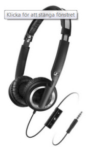 Sennheiser PX 200-IIi hörlurar