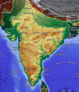 Karta Indien